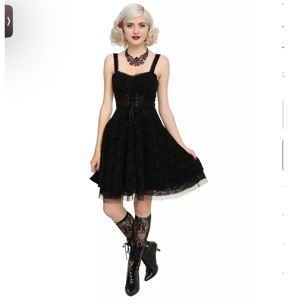 Jack Skellington Nightmare Before Christmas Dress S Black Cosplay Corset Goth